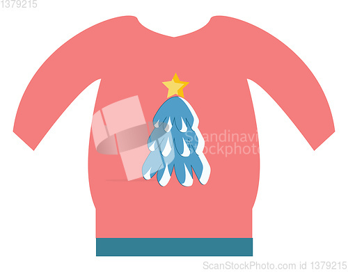Image of Pink Christmas sweater 
