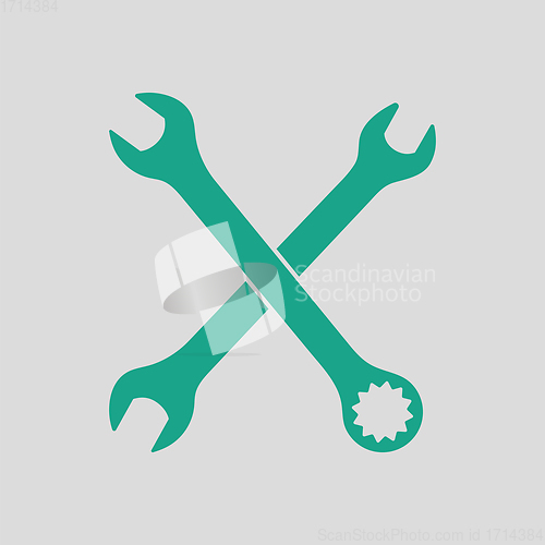 Image of Crossed wrench  icon
