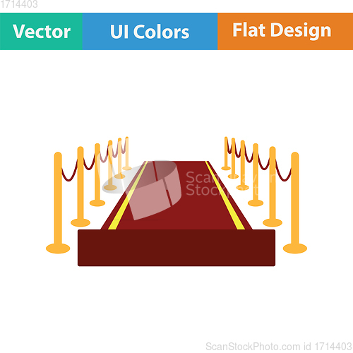 Image of Red carpet icon