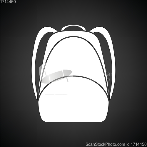 Image of School rucksack  icon