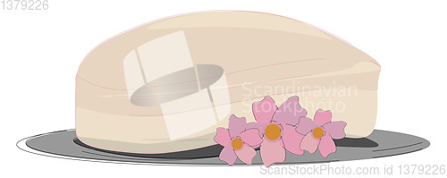 Image of Cream soap, vector or color illustration.