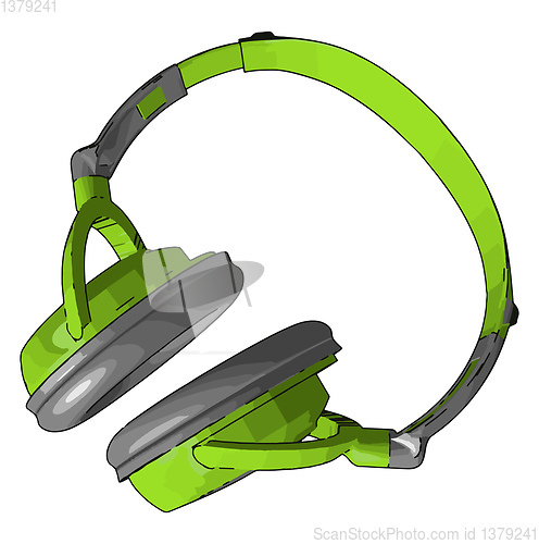 Image of A single user loudspeaker vector or color illustration