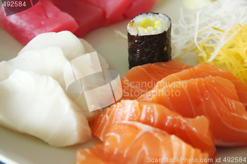 Image of Sashimi arrangement