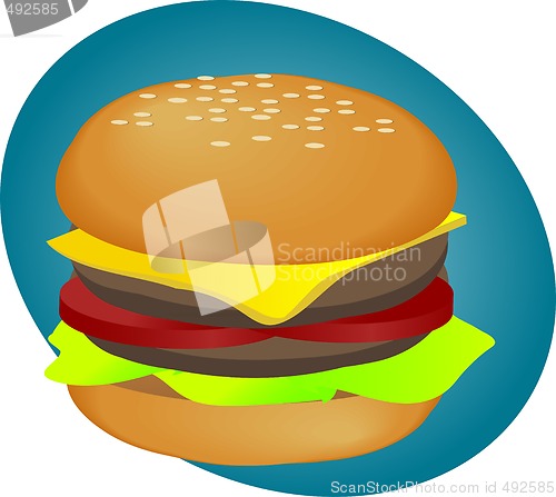 Image of Hamburger fastfood