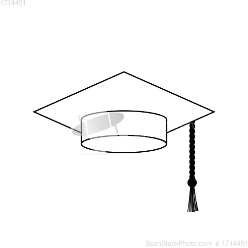 Image of Graduation cap icon