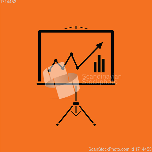 Image of Analytics stand icon