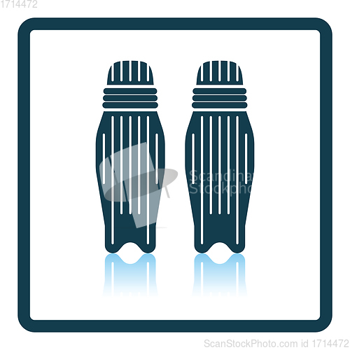 Image of Cricket leg protection icon