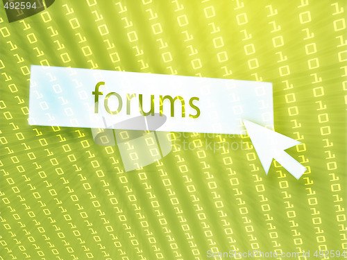 Image of Forum button