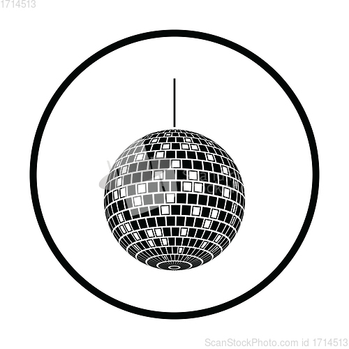 Image of Party disco sphere icon