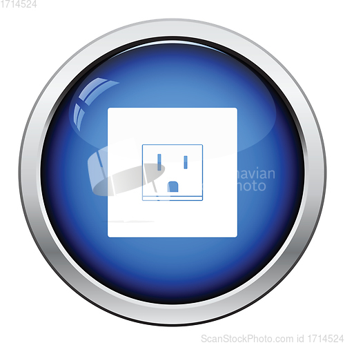 Image of USA electrical socket icon