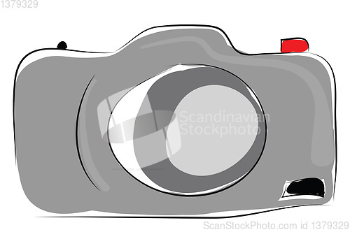 Image of Modern camera vector illustration 