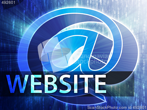 Image of Website illustration