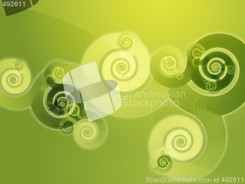 Image of Swirly spiral background