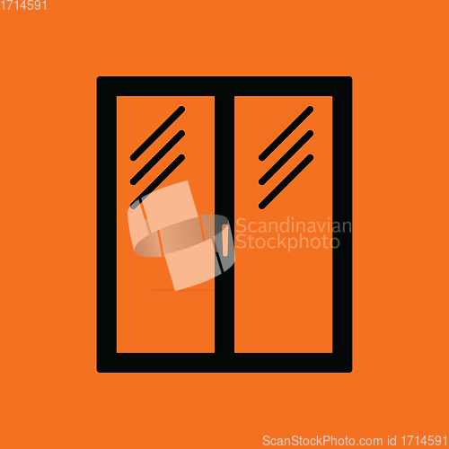 Image of Icon of closed window frame
