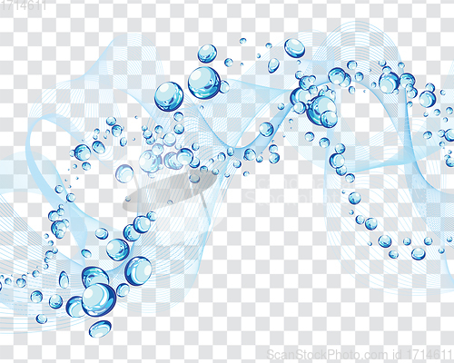 Image of Abstract water background