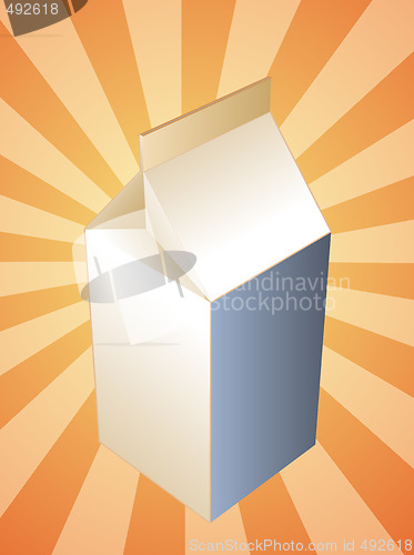 Image of Milk carton container