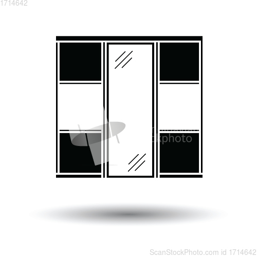 Image of Wardrobe closet icon