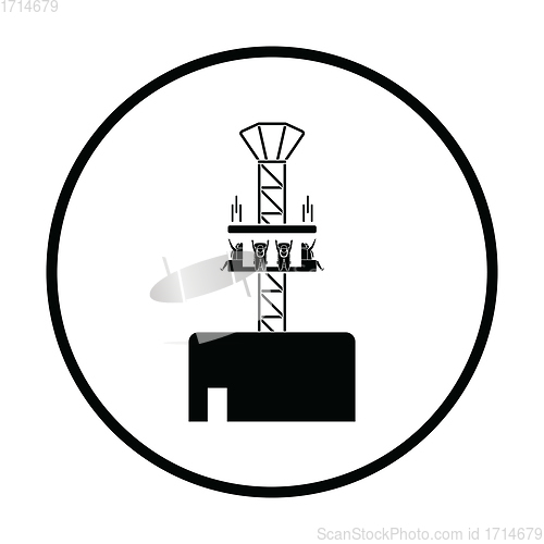 Image of Free-fall ride icon