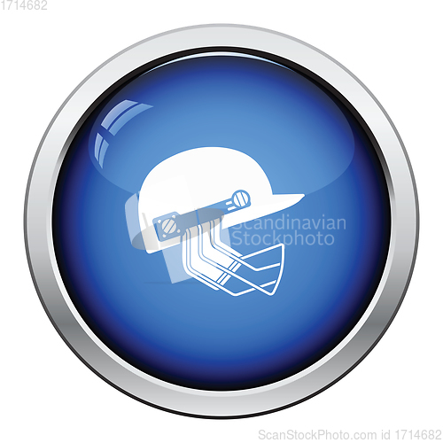 Image of Cricket helmet icon