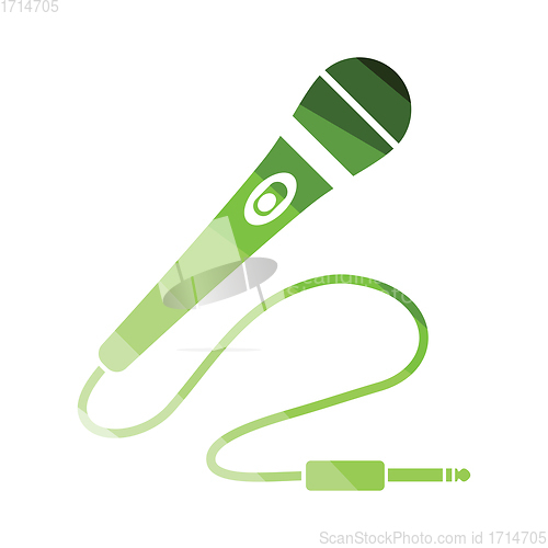 Image of Karaoke microphone  icon