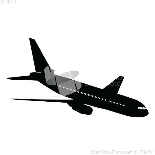 Image of Airplane silhouette