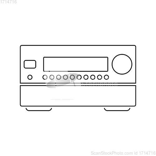 Image of Home theater receiver icon