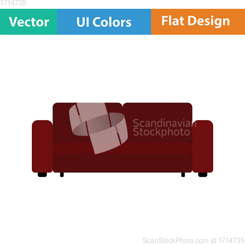 Image of Home sofa icon