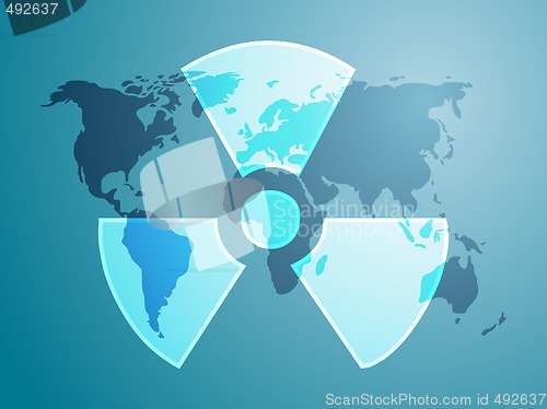 Image of Radiation symbol
