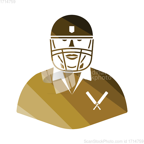 Image of Cricket player icon