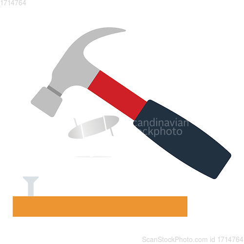 Image of Icon of hammer beat to nail