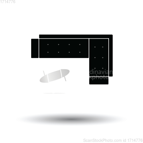 Image of Corner sofa icon