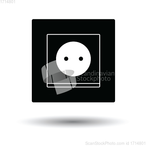 Image of Europe electrical socket icon