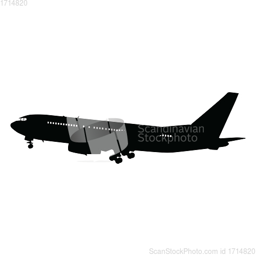 Image of Airplane silhouette