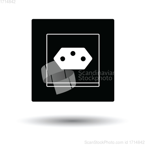 Image of Swiss electrical socket icon