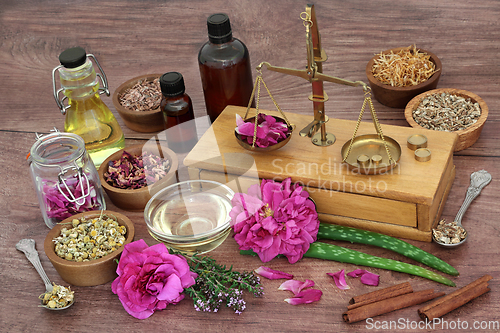 Image of Healing Herbs and Flowers for Plant Based Skincare