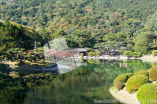 Image of Japanese Traditional Ritsurin Garden