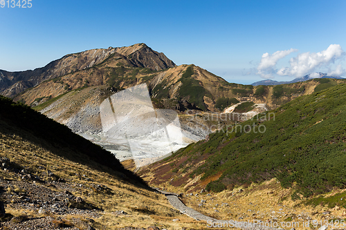 Image of Hell Valley in Murodo on the Tateyama Kurobe