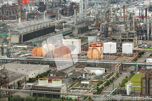 Image of Industrial factory in Yokkaichi city