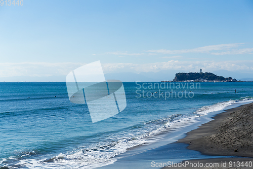 Image of Enoshima and Koshigoe coast