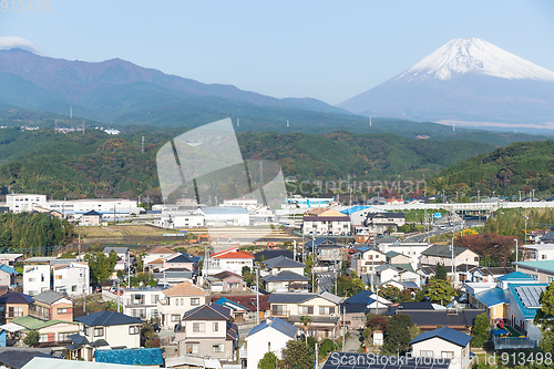 Image of Mountain Fuji in shizouka city