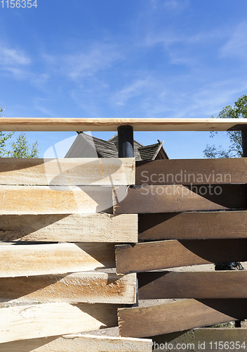 Image of wooden fence