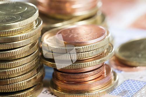 Image of stack of coins