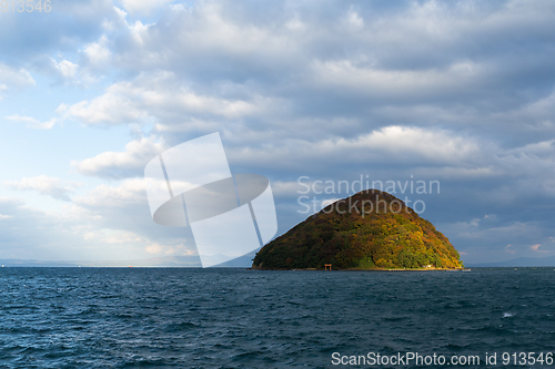 Image of Yunoshima in autumn season