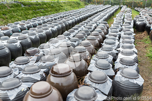 Image of Vinegar in Barrel store at outdoor