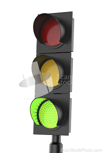 Image of Green traffic light