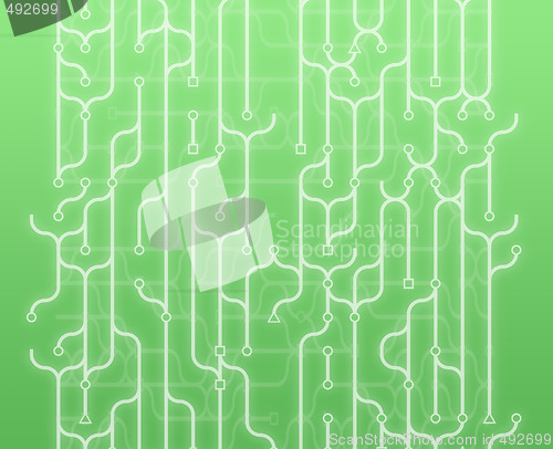 Image of Abstract circuitry