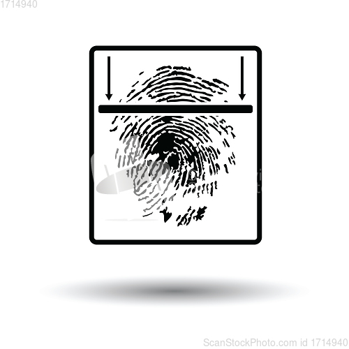 Image of Fingerprint scan icon