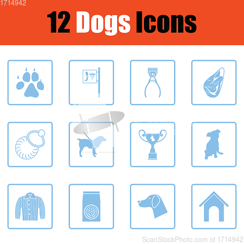 Image of Dogs icon set