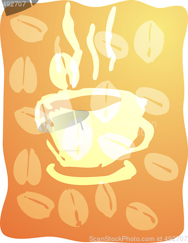 Image of Cup of coffee illustration