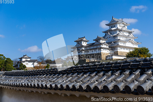 Image of Traditional Himeji Castle in Japan